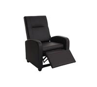 Fauteil de télé Denver Basic, fauteuil de relaxation, similicuir café