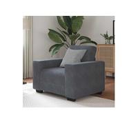 vidaXL Fauteuil TV 4105248 – velours gris foncé 100x77x82 cm