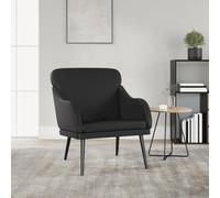 Fauteuil 63x76x80 cm kunstleer zwart351424