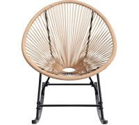 Kare Design Fauteuil à Bascule Acapulco Nature