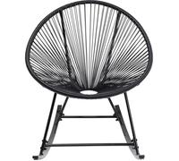 Fauteuil à bascule Acapulco noir Kare Design