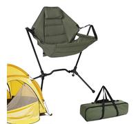 Fauteuil à bascule - Chaise hamac pliable et à bascule - Chaise de détente de camping - Chaise de détente - Chaise hamac pliable et réglable - Chaise à bascule pliable pour pelouse, salon, pique-nique
