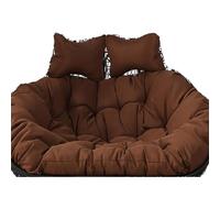 Fauteuil à bascule double coussin à suspendre avec assise profonde et douce pour 2 attaches pour plus de confort Design non pliable pour un soutien maximal