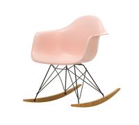 Fauteuil à bascule Eames Plastic RAR RE noir érable doré basic dark powder-coated base/ golden maple