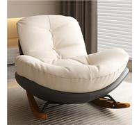 Fauteuil à bascule ergonomique pour chambre à coucher et salon - Confort moderne pour une utilisation en intérieur/extérieur - Chaise de salon élégante et confortable
