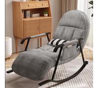 Fauteuil à bascule Glider - Grande capacité de poids et confort supplémentaire - Parfait pour se détendre, lire et se détendre dans n'importe quel espace