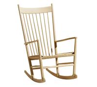 Fauteuil à bascule J16 seating paper cord natural