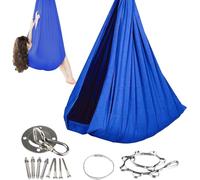 Fauteuil à bascule pour enfants, confortable et confortable grâce au soutien élastique - Siège à bascule pour et filles, pour chambre à coucher, balcon, jardin, camping, pelouse, terrasse