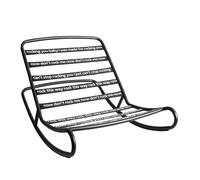 Fatboy Fauteuil à bascule Rock 'n Roll noir PxPxH 87x127x71cm