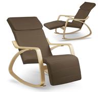 Fauteuil à bascule Suzi - marron