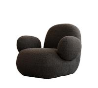 Fauteuil à Bout avec Accoudoir Taupe Profond