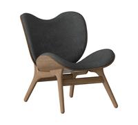 Fauteuil A Conversation Piece chêne foncé dark oak base