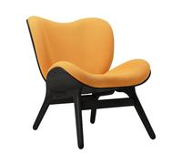 Fauteuil A Conversation Piece Chêne Noir /Mandarine
