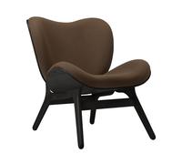 Fauteuil A Conversation Piece Chêne Noir /Mocca