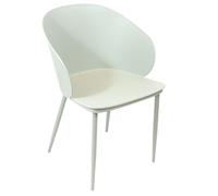 Fauteuil Design À Coque Alison - Vert D'eau Vert