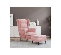 Fauteuil Jaune Moutarde Velours Fauteuil TV Salon Maison Intérieur vidaXL