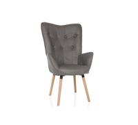 HAVENIO I - Fauteuil rembourré Gris