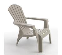 Fauteuil Yuma Résine - Alpina Garden Blanc