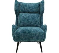 Fauteuil Arne bleu Kare Design