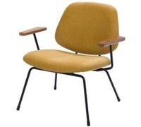 Fauteuil Arnold jaune - - Jaune - Tissu