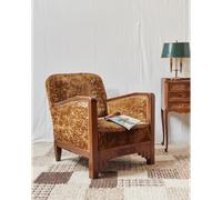 Fauteuil art nouveau en bois n°898