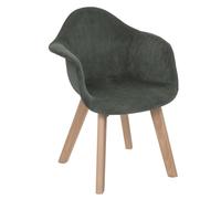 Fauteuil avec accoudoirs pour chambre d'enfant Atmosphera Kids - Kaki