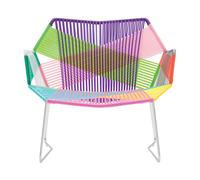 Fauteuil avec accoudoirs Tropicalia frame stainless steel