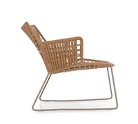 Fauteuil avec accoudoirs Tropicalia frame stainless steel