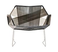 Fauteuil avec accoudoirs Tropicalia frame stainless steel