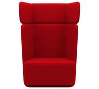 Fauteuil avec dossier haut Basket WxHxD 95x126x74cm
