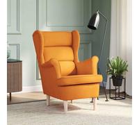 Fauteuil avec repose-pied Noir Tissu fauteuil de relaxation vidaXL