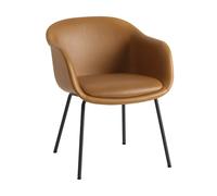 Fauteuil avec structure tubulaire Fiber Conference WxHxD 63,5x77,5x61cm
