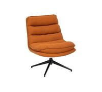 Fauteuil bas pivotant Harper ambre