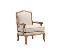 Fauteuil bergère en tissu MAHAUX - Beige