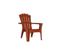 Fauteuil - BICA - Adirondack - Résine Injectée - Orange/Cuivré - 1 Personne