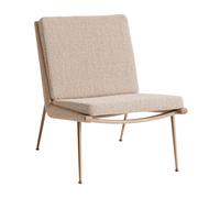 Fauteuil Boomerang HM1 WxDxH 61x69x80cm/plastic gliders/HR-foam