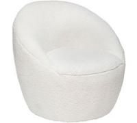 Atmosphera – Fauteuil Romi – Bouclette blanc