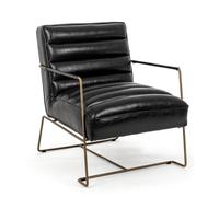 Fauteuil Brianna noir
