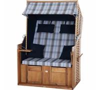 Fauteuil-cabine de plage Trend 10+, bleu