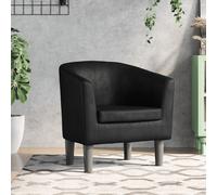 Fauteuil Cabriolet avec Repose-pied Siège Chaise Bureau Rouge Similicuir vidaXL