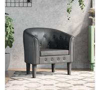 Chaise cabriolet rouge bordeaux similicuir