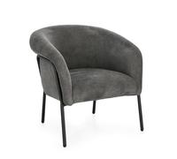 Fauteuil Camila Gris foncé
