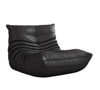 Fauteuil canapé de sol - Pouf poire - Canapé de sol paresseux - Canapé de sol paresseux - Canapé de sol paresseux - Pouf lit (rose, 66 x 89 x 68,6 cm)