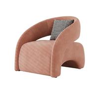 Fauteuil canapé, Fauteuil Simple de Style crème français, canapé Paresseux Nordique en Vedette sur Internet pour Le Salon, Fauteuil Design idéal pour Les Petits Appartements D