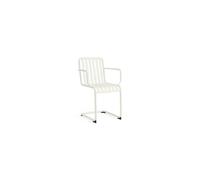 Fauteuil Cantilever Palissade avec Accoudoirs, Blanc Crème