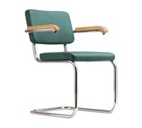 Fauteuil cantilever S 64 PV Pure Materials armrest oak oiled