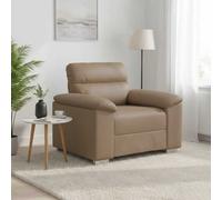 Fauteuil cappuccino 100x81x84 cm similicuir fauteuil canapé simple vidaXL