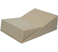 Fauteuil chaise longue canapé intime relaxant rabattable de forme triangulaire crème Marron G