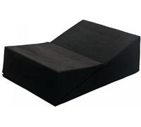 Fauteuil chaise longue canapé intime relaxant rabattable de forme triangulaire noir