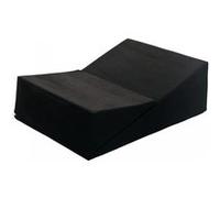 Fauteuil chaise longue canapé intime relaxant rabattable de forme triangulaire noir